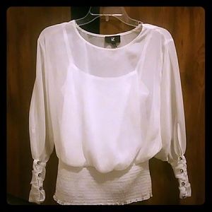 IZ Byer Size Small dressy top